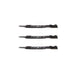 Rotary Genuine Part 6438 MTD BLADE 20"X BOW - TIE REPLACES MTD 942 - Pack of 3 - SLE Equipment - 2