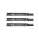 Rotary Genuine Part 6628 EXCEL BLADE 23 - 7/8"X 1/2" Pack of 3 - SLE Equipment - 1