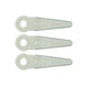 Rotary Genuine Part 9035 PLASTIC BLADE 4" X 31/64" FITS ALLEN SE1 Pack of 3 - SLE Equipment - 2