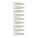 Rotary Genuine Part 9035 PLASTIC BLADE 4" X 31/64" FITS ALLEN SE1 Pack of 9 - SLE Equipment - 2