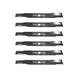 Rotary Genuine Part 951 UNIVERSAL BLADE 18" X 1" STRAIGHT Pack of 6 - SLE Equipment - 1
