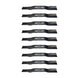 Rotary Genuine Part 991 UNIVERSAL BLADE 21" X 3/8" OFFSET Pack of 9 - SLE Equipment - 1