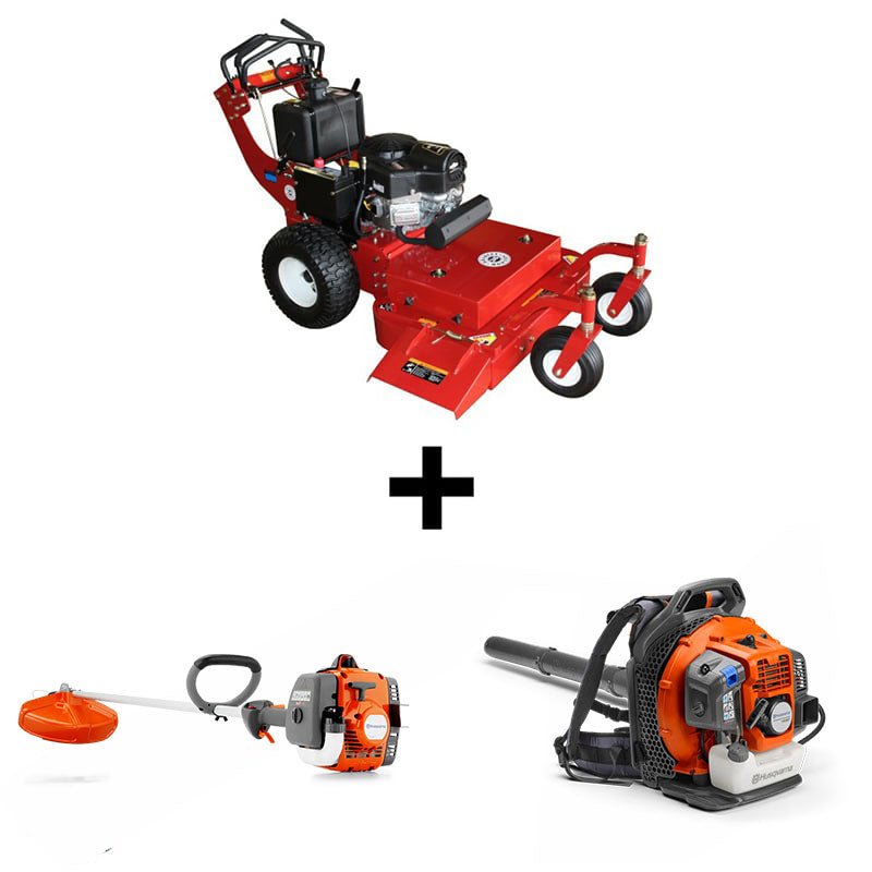 Bradley 36WT - BS23E 36" Walk Behind Mower Handheld Package - SLE Equipment - 1