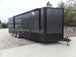 8.5' x 24' Black Catering Event Concession Food Trailer