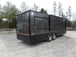 8.5' x 24' Black Catering Event Concession Food Trailer