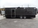 8.5' x 24' Black Catering Event Concession Food Trailer