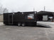 8.5' x 24' Black Catering Event Concession Food Trailer