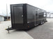 8.5' x 24' Black Catering Event Concession Food Trailer