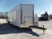 8.5' x 26' White Concession Food Trailer