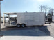 8.5' x 26' White Concession Food Trailer