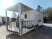 8.5' x 26' White Concession Food Trailer