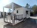 8.5' x 26' White Concession Food Trailer