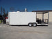 8.5' x 26' White Concession Food Trailer