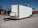 8.5' x 26' White Concession Food Trailer