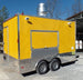 8.5' x 14' Concession Food Trailer Yellow Event Catering