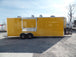 8.5' x 24' Penske Yellow Concession Food Trailer