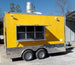 8.5' x 14' Concession Food Trailer Yellow Event Catering