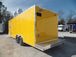 8.5' x 24' Penske Yellow Concession Food Trailer