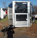 8.5' x 20' Black Concession Food Event Catering Trailer