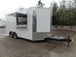 8.5' x 16' White Concession Food Trailer With Appliances