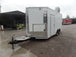 8.5' x 16' White Concession Food Trailer With Appliances