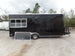 8.5' x 20' Black Food Event Concession Food Trailer