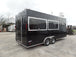 8.5x20 Black Concession & Catering Trailer