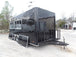 8.5' x 20' Black Concession Food Trailer