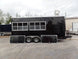 8.5x20 Black Concession & Catering Trailer