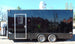 8.5' x 18' Concession Food Trailer Black Event Catering