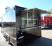 8.5' x 18' Concession Food Trailer Black Event Catering