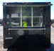 8.5' x 18' Concession Food Trailer Black Event Catering