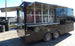 8.5' x 18' Concession Food Trailer Black With Appliances