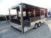 8.5' x 20' Concession Food Trailer Porch Style BBQ