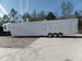 8.5' x 50' White Goose-neck Porch Style Concession Food Trailer