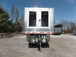 8.5' x 50' White Goose-neck Porch Style Concession Food Trailer