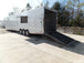 8.5' x 50' White Goose-neck Porch Style Concession Food Trailer With Appliances