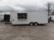 8.5' x 24' White V-Nose Concession Food Trailer