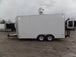 8.5' x 16' White Concession Food Event Trailer