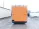 Black/Orange 8.5x36' Goosneck Enclosed Trailer Storage - SLE Equipment - 6