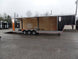 Black/Orange 8.5x36' Goosneck Enclosed Trailer Storage - SLE Equipment - 23