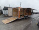Black/Orange 8.5x36' Goosneck Enclosed Trailer Storage - SLE Equipment - 10