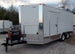 8.5' x 16' White Concession Food Trailer With Appliances