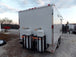 8.5' x 16' White Concession Food Trailer With Appliances