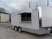 8.5' x 16' White Concession Food Trailer With Appliances