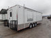 8.5' x 27' White Concession Food Trailer