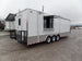 8.5' x 27' White Concession Food Trailer