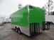 8.5' x 18' Lime Green Mexican Concession Food Trailer