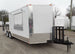 8.5' x 22' Concession Trailer White BBQ Vending