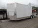 8.5' x 22' Concession Trailer White BBQ Vending
